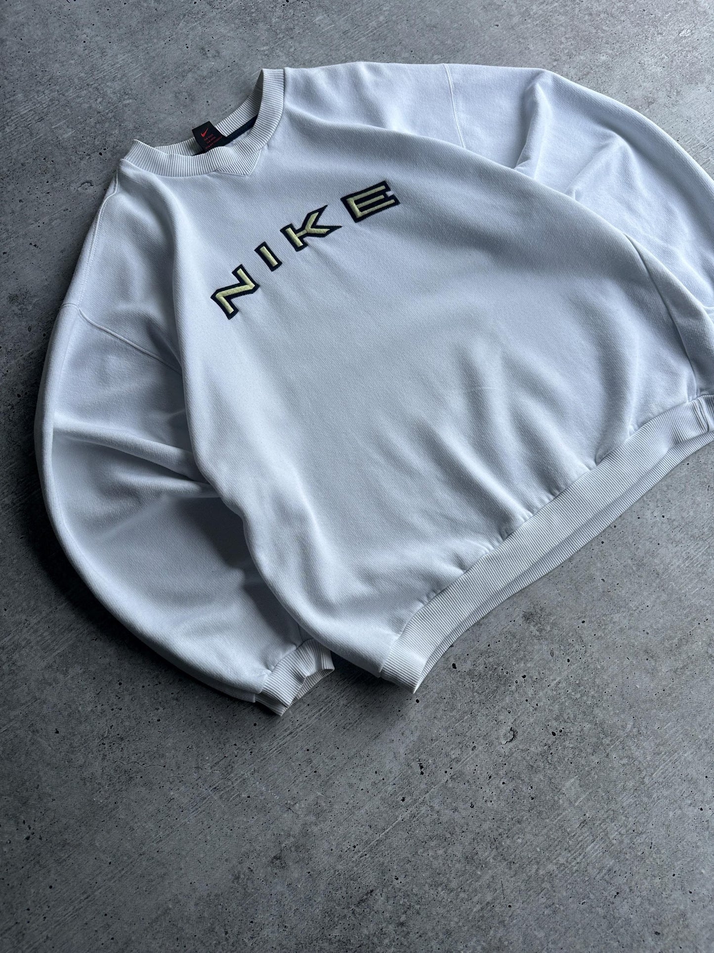 Vintage 90's Nike Sweatshirt Big Logo Swoosh (L)