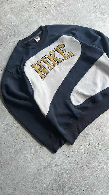 Vintage 90's Nike Sweatshirt Big Logo Swoosh (L)