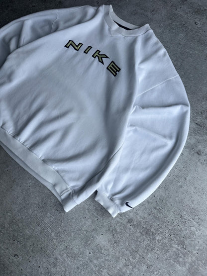 Vintage 90's Nike Sweatshirt Big Logo Swoosh (L)
